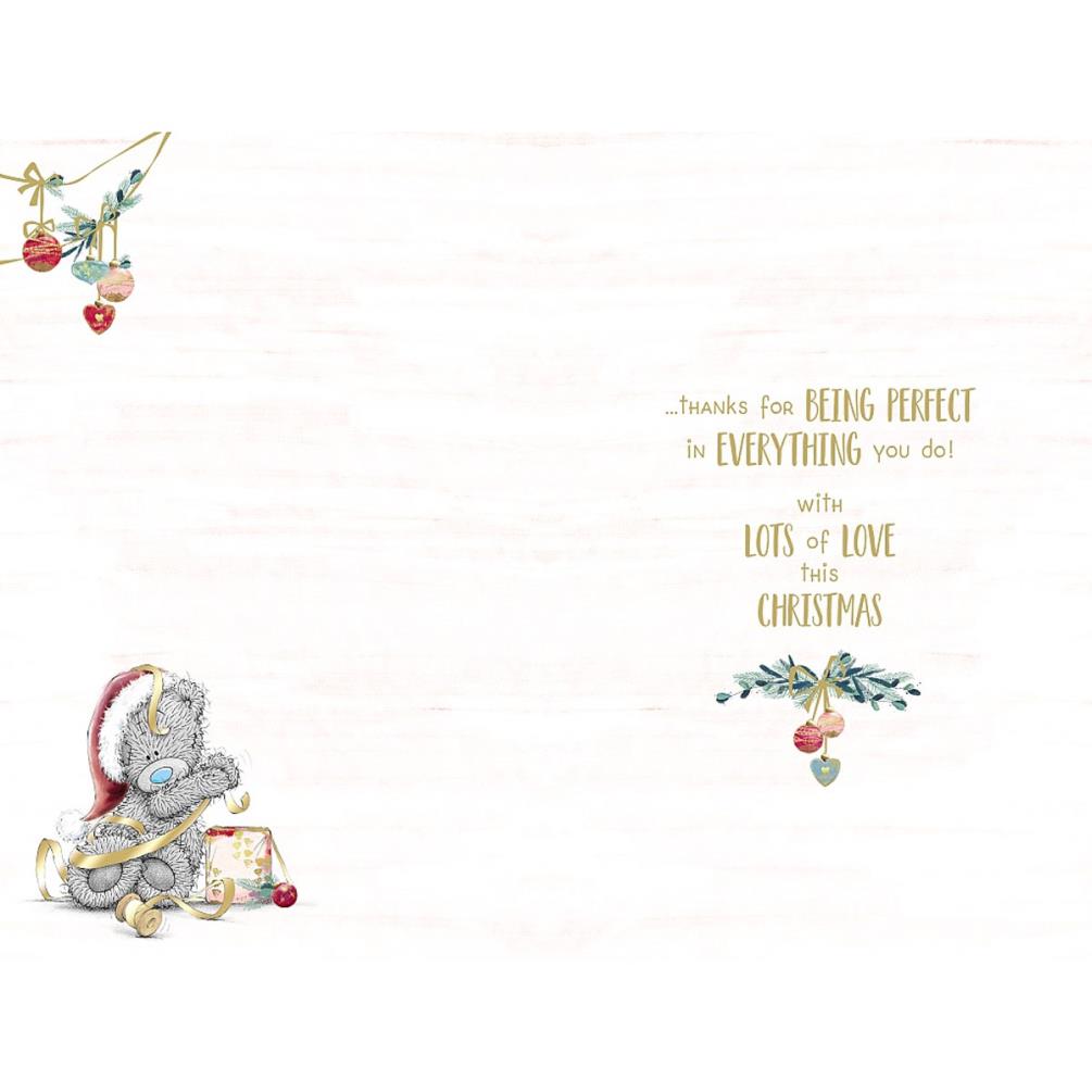 Nan Me to You Bear Christmas Card Extra Image 1